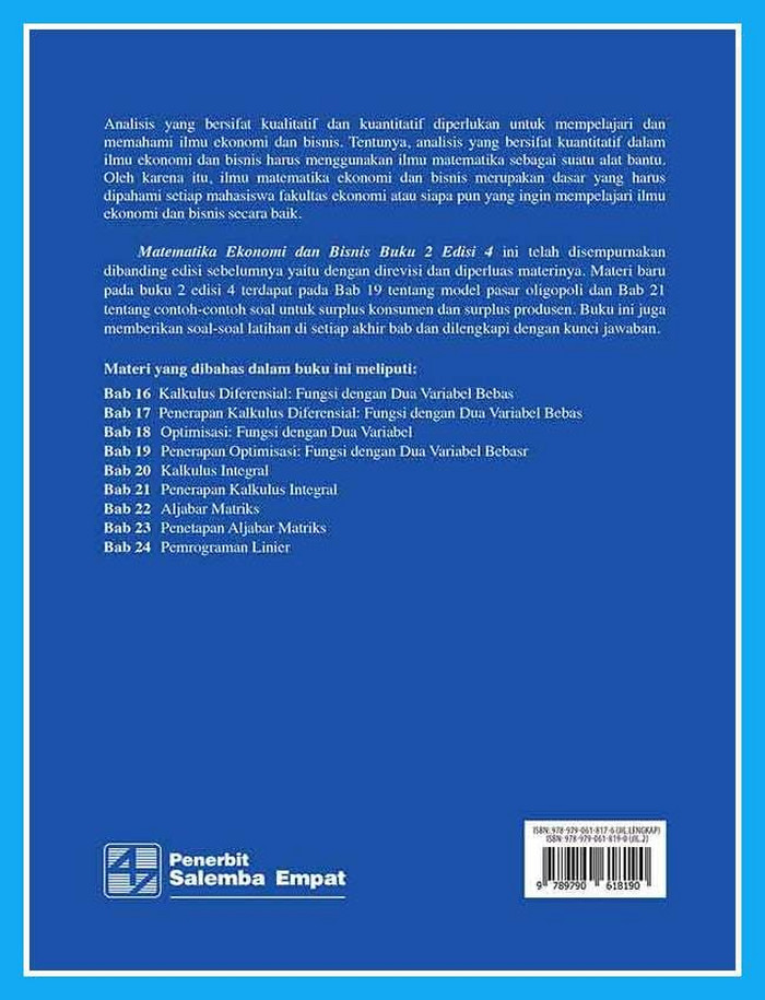 buku matematika ekonomi dan bisnis pdf to doc